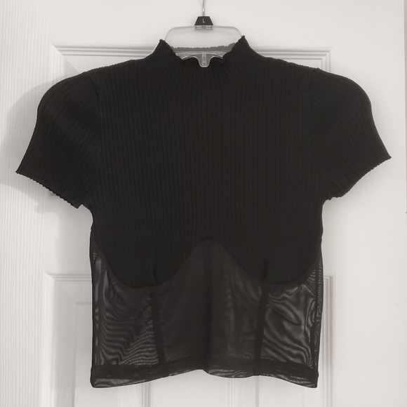 LAST CHANCE NWOT Fashion Nova Corset Crop Top - Picture 3 of 5